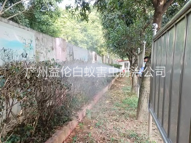 嘉禾绿化带蚊蝇防治工程